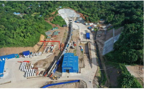 菲律宾卡利瓦大坝项目盾构机成功始发