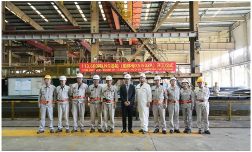 厦船重工两日完成开工、试航两节点