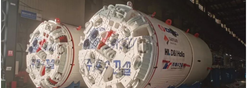 铁建重工2台盾构机助力韩国电力工程建设