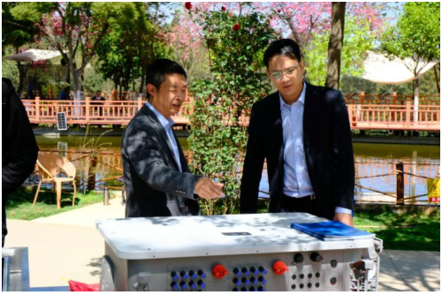 上能电气携手分布式合作伙伴 共启云南光伏新篇章！